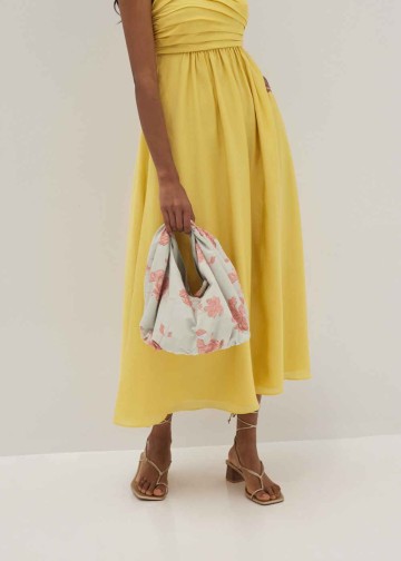 Felicity Orange Bag in Prosperous Blooms