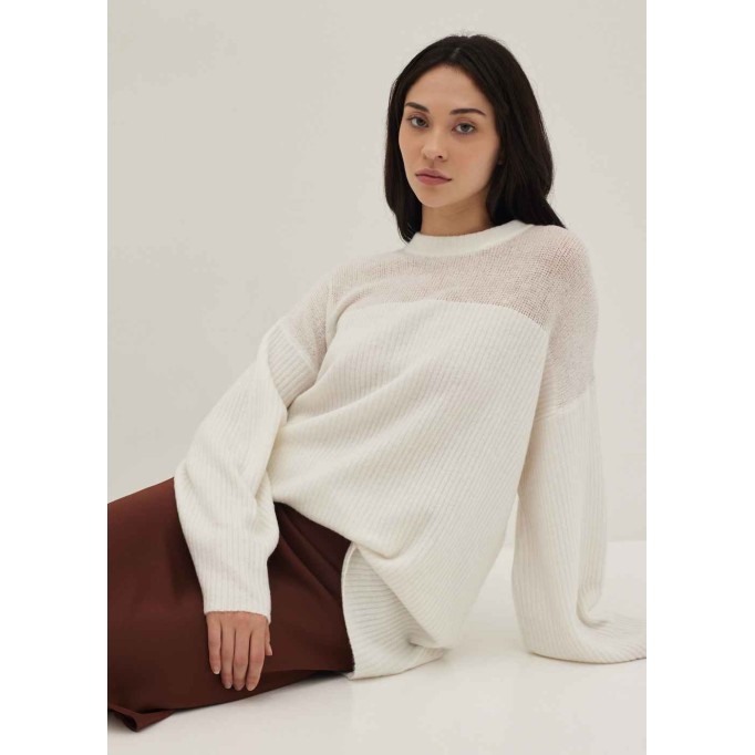 Emilia Oversized Wool Blend Sweater
