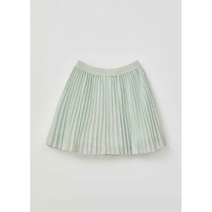 Anastacia Pleated Jacquard Skirt