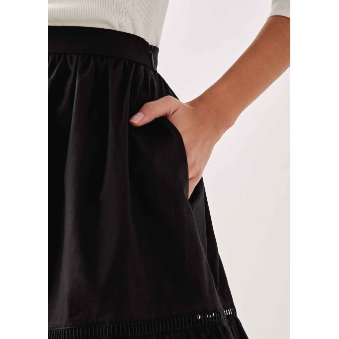 Harlie Tiered Flare Skirt