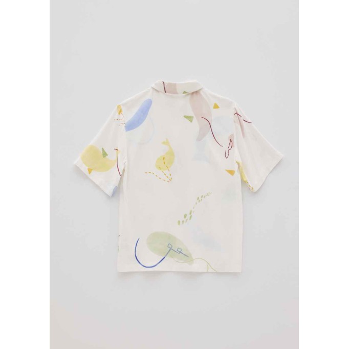 Lucia Button Down Shirt in Summer Playthings