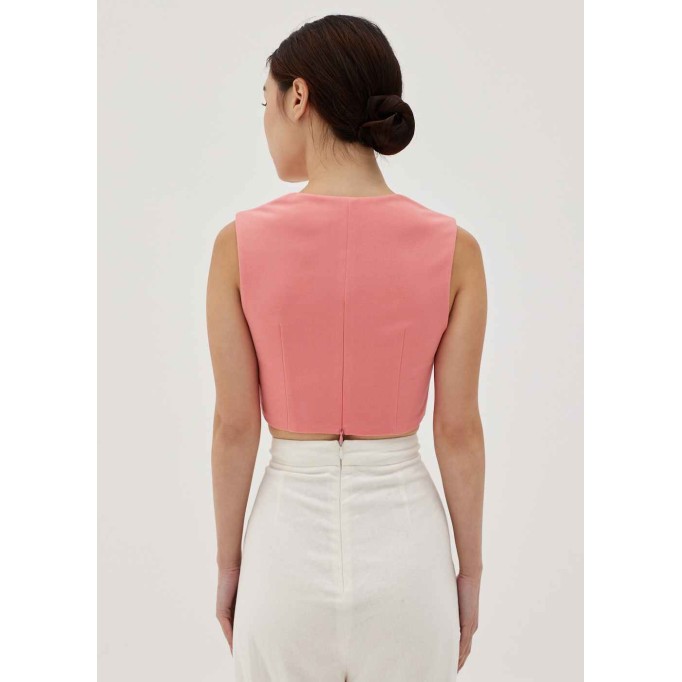 Kalia Fitted Bustier Top