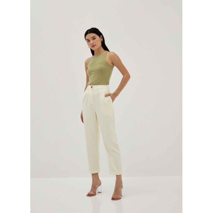 Hazel Relaxed Fit Tailored Pants