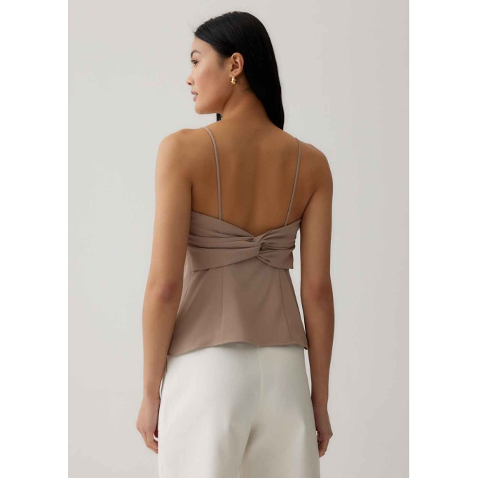 Hermione Padded Knot Back Top