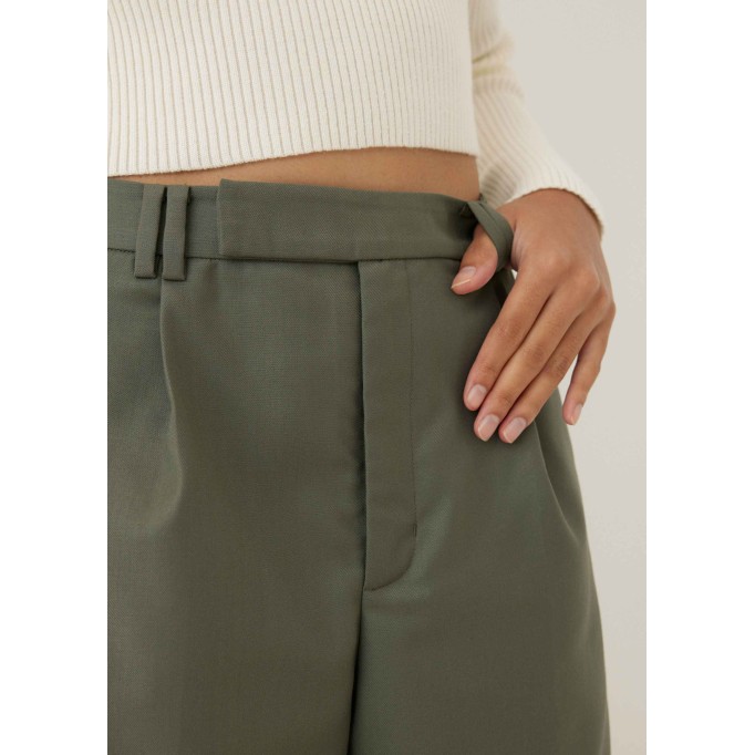 Brietta Tailored A-line Shorts