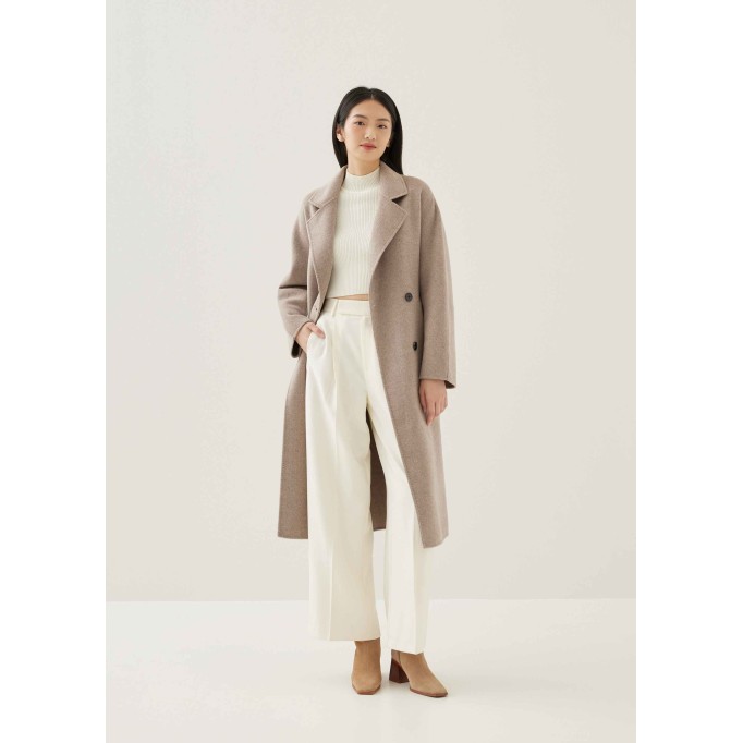 Alitha Double Breasted Wool Coat