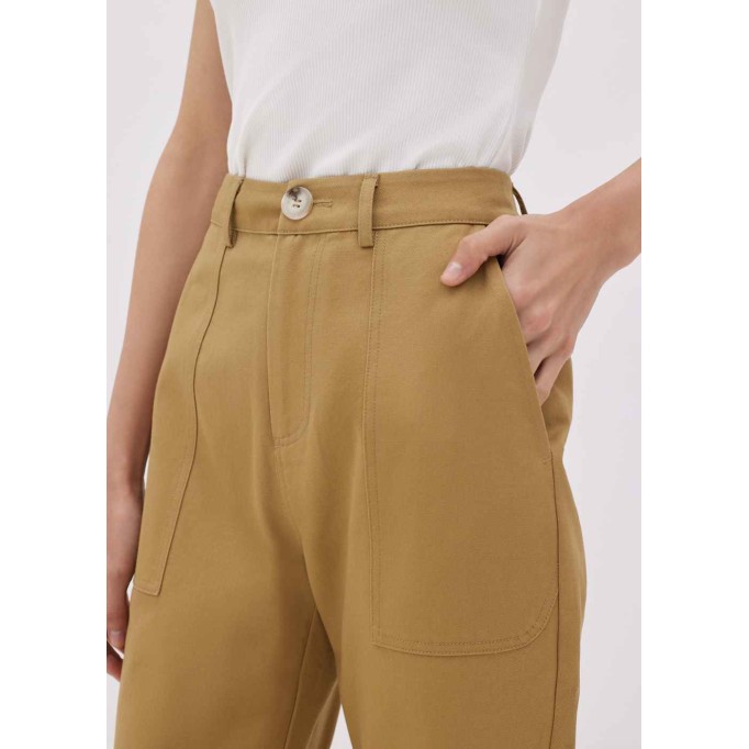 Aluna Cotton Twill Pocket Pants