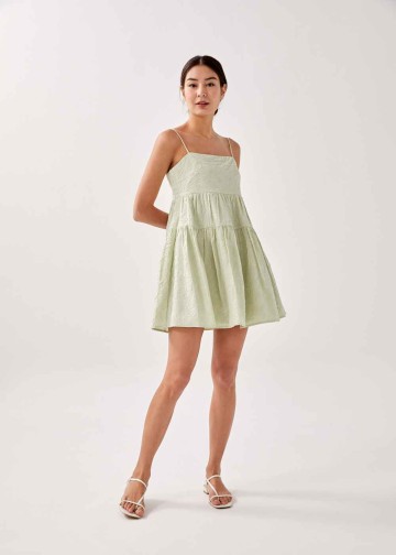 Kivia Textured Mini Dress