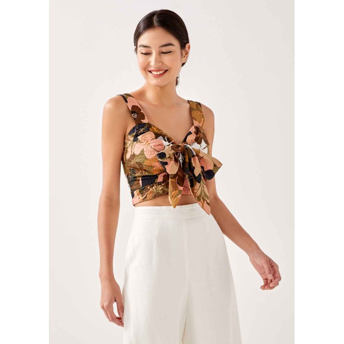 Andora Padded Cropped Top