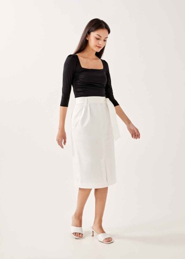 Charlottie Ruched Jersey Top