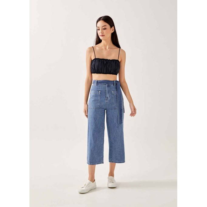 Fay Patch Pocket Straight Cut Jeans