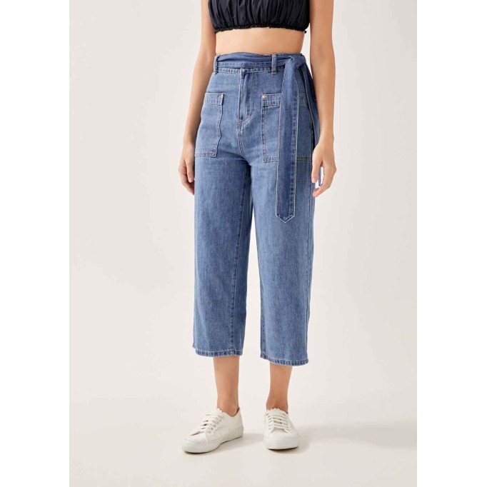 Fay Patch Pocket Straight Cut Jeans