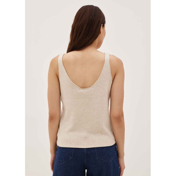 Emberlee Knit Embroidered Tank Top