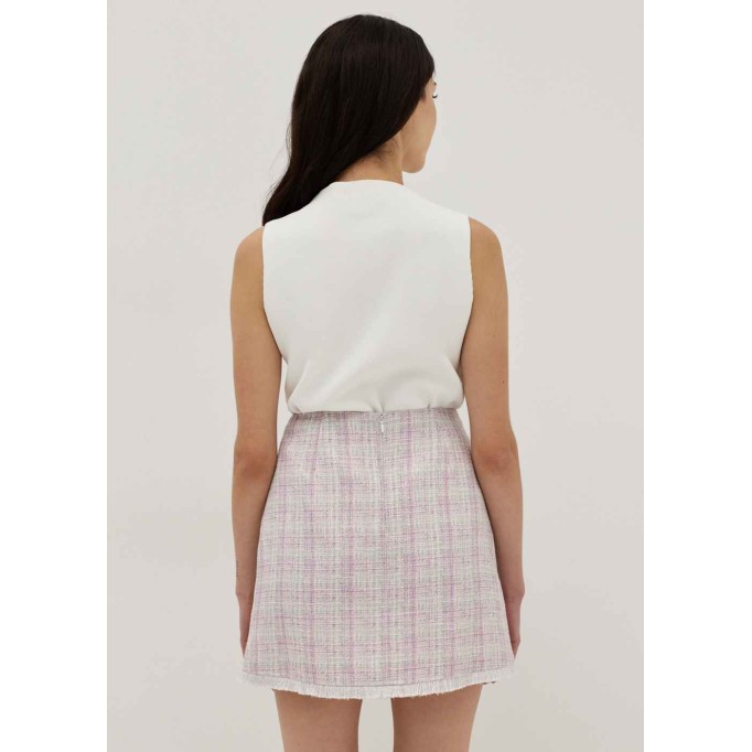 Noelle Tweed A-line Skirt