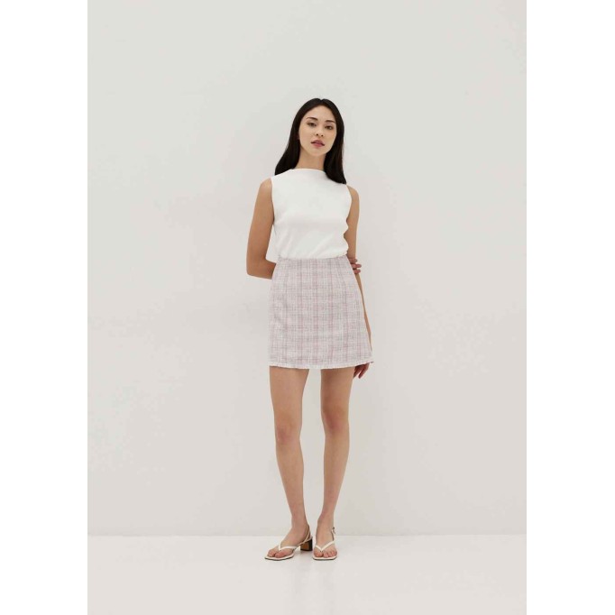 Noelle Tweed A-line Skirt