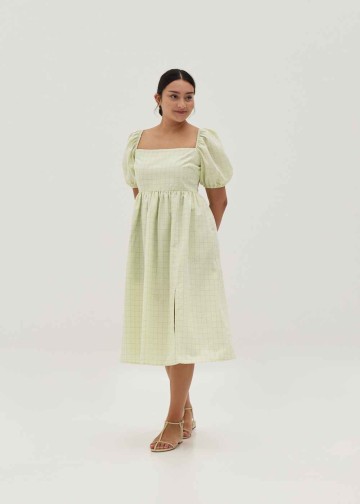 Dempsey Smocked Fit & Flare Dress