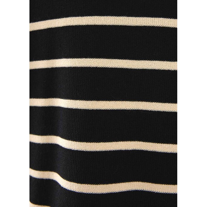Sasha Striped Knit Cardigan