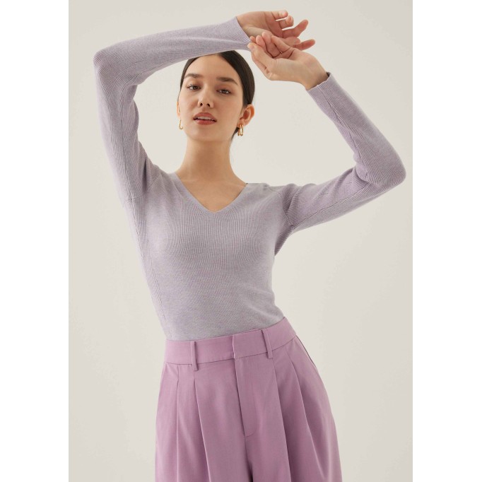 Evita Fitted Knit Top