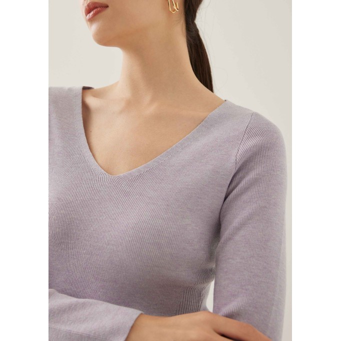 Evita Fitted Knit Top